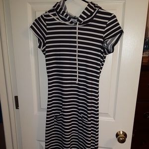 Extra long striped casual dress from Shabby Apple